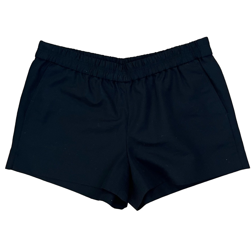 J Crew Black Cotton Shorts 3 Inch Inseam New